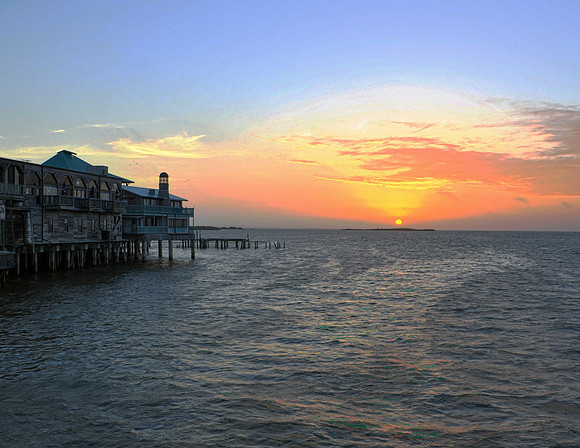 CEDAR KEY SUNRISE HDR